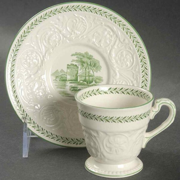 Wedgwood Torbay Green Teacup