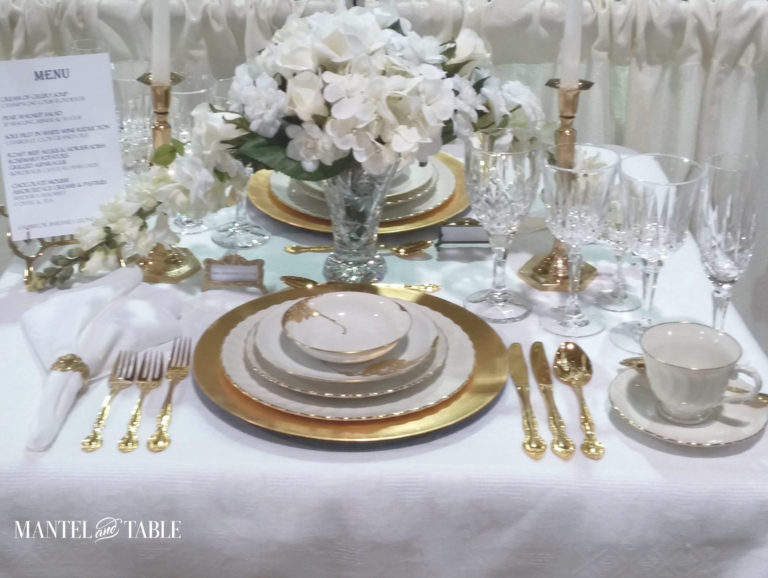State Fair Tablescape Setup