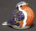 Royal Crown Derby Paperweight - Robin
