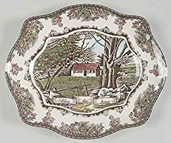 Johnson Brothers Friendly Village Sculpted Rectangular Serving Platter
