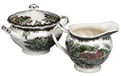 Johnson Brothers Friendly Village Sugar And Creamer