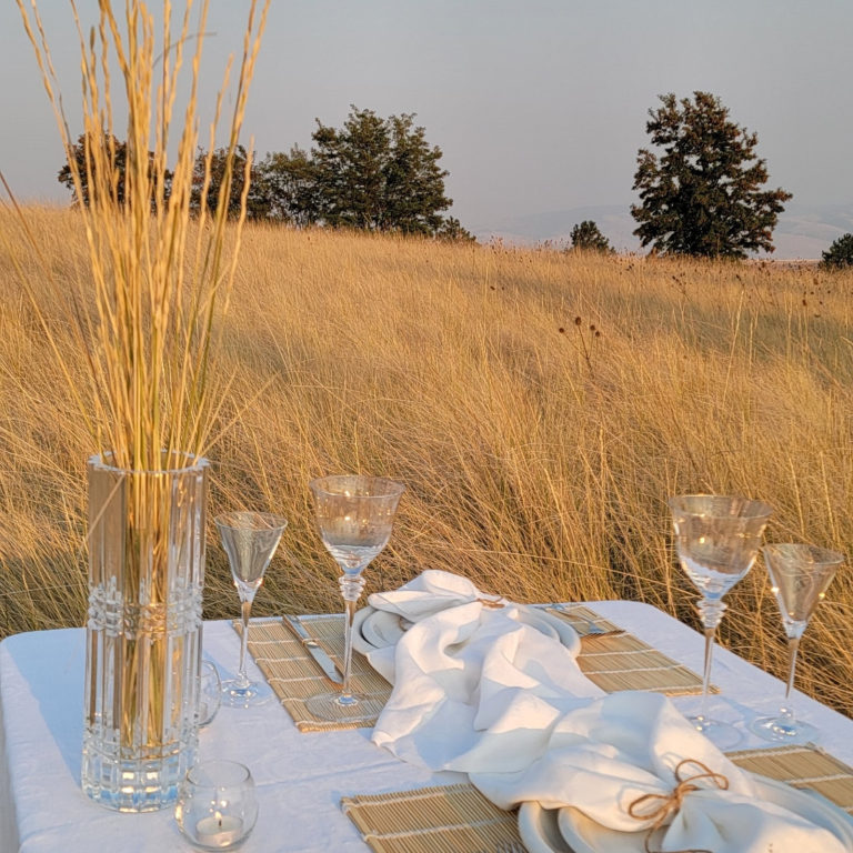 Surprise! I Found The Perfect Wheat Field For My Tablescape