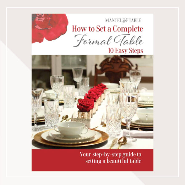 How to Set a Complete  Formal Table - 10 Easy Steps