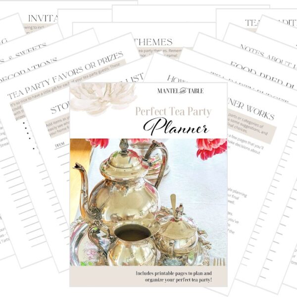 Perfect Tea Party Planner