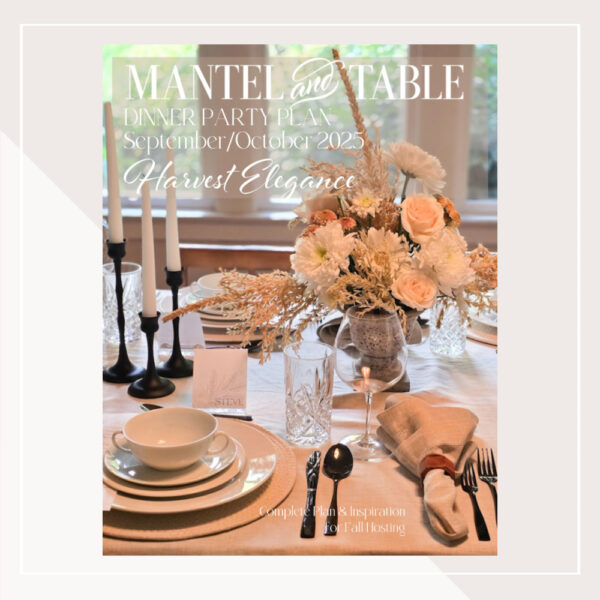 Harvest Elegance Dinner Party Plan